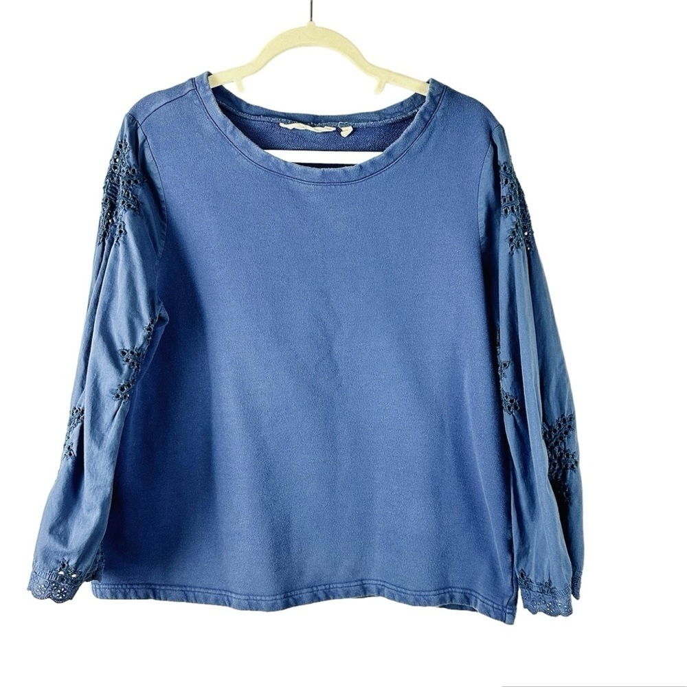 Soft Surroundings blue sweater size L